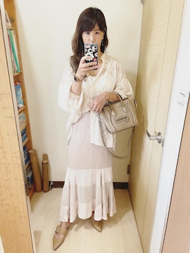 「CELINE」｜「アイテム（スリッポン）」を使った、Winnie C 🇹🇼さん（レディース・163cm）の夏コーディネート