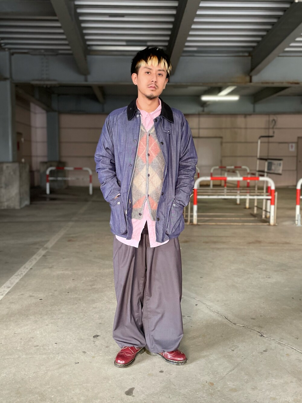 Needlesのカーディガン/ボレロ（グレー系）を使った人気ファッション