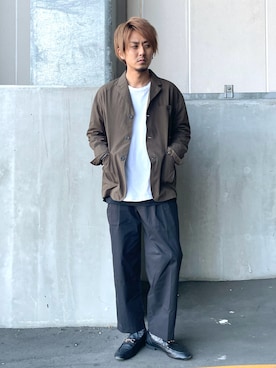 JUNYAさん（メンズ・171cm）の春コーディネート