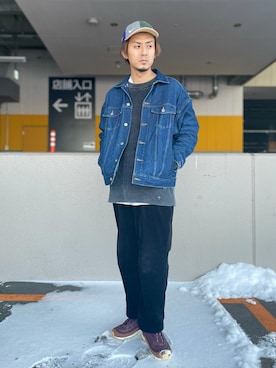 JUNYAさん（メンズ・171cm）の冬コーディネート