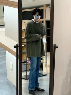 「BUTTERO（ブッテロ）のアイテム（ブーツ）」を使った、1048さん（メンズ・172cm）の春コーディネート