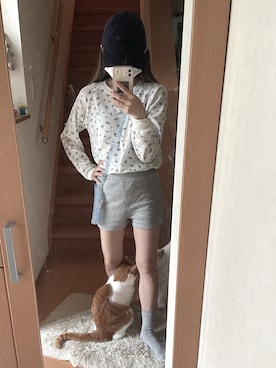 「SuperDry（スーパードライ）のアイテム」を使った、suzu さん（レディース・153cm）の春コーディネート