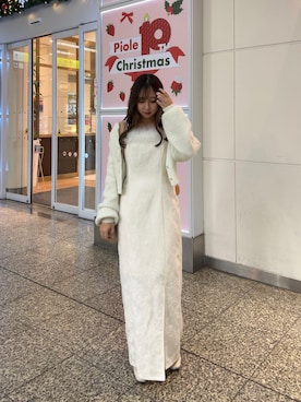 reiaさん（レディース・148cm）の冬コーディネート