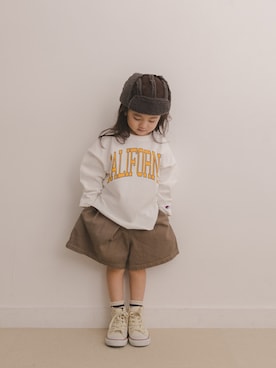 DOORS KIDSさん（レディース・102cm）の秋コーディネート