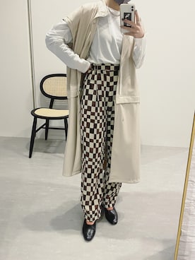 「MAISON SPECIAL（メゾンスペシャル）のアイテム（モッズコート）」を使った、ｍoさん（レディース・160cm）の春コーディネート