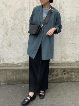 「STYLEMIXER（スタイルミキサー）のアイテム（ジャケット/アウター）」を使った、ｍoさん（レディース・160cm）の春コーディネート
