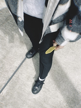 「LOS ANGELES APPAREL（ロサンゼルスアパレル）のアイテム（パーカー）」を使った、lauleaiさん（レディース・167cm）の春コーディネート