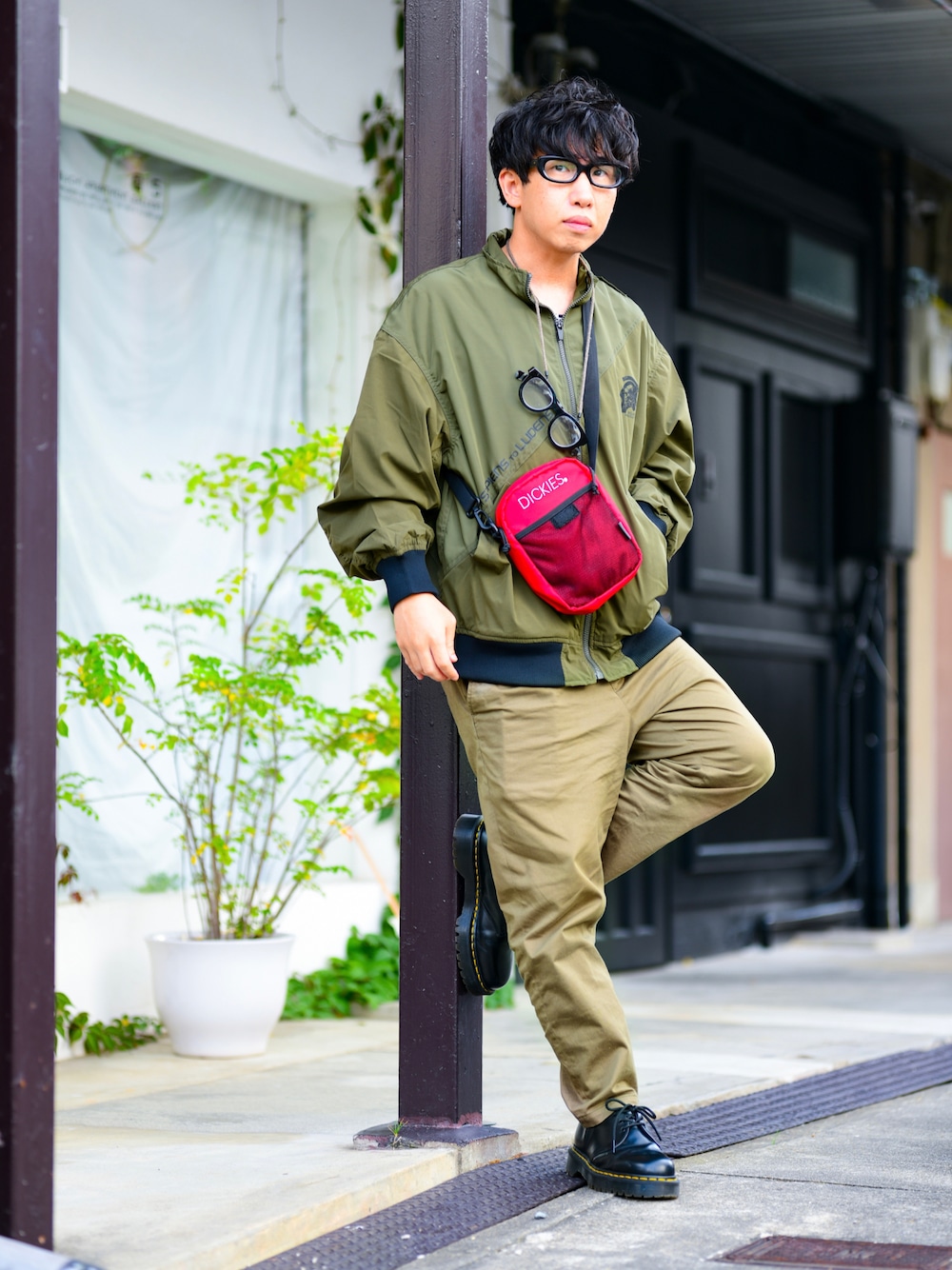 えてる｜GUのミリタリージャケットを使ったコーディネート - WEAR