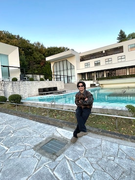 「stussy」｜「アイテム（ミリタリージャケット）」を使った、Kryoyaさん（メンズ・163cm）の冬コーディネート