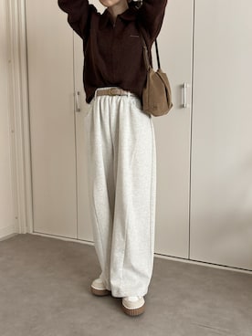 「Java（ジャバ）のアイテム」を使った、えだ( ¨̮ )さん（レディース・155cm）の冬コーディネート