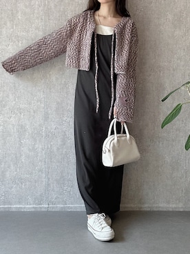 えだ( ¨̮ )さん（レディース・155cm）の秋コーディネート