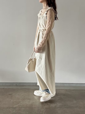 「classicalelf（クラシカルエルフ）のアイテム」を使った、えだ( ¨̮ )さん（骨格ウェーブ・レディース・155cm）の秋コーディネート