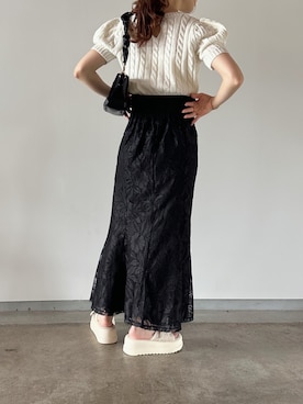 えだ( ¨̮ )さん(レディース・155cm)の夏コーディネート