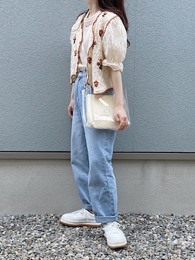 えだ( ¨̮ )さん(レディース・155cm)の夏コーディネート