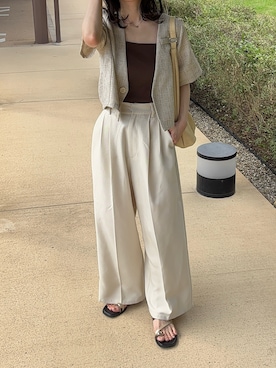 えだ( ¨̮ )さん(レディース・155cm)の夏コーディネート