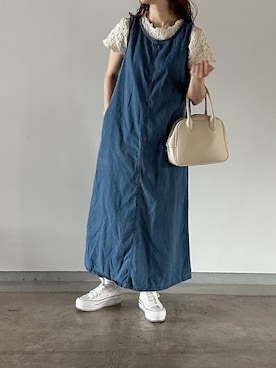 えだ( ¨̮ )さん(レディース・155cm)の夏コーディネート