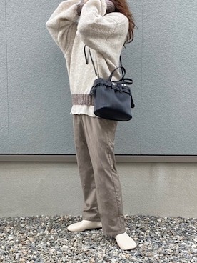 「classicalelf（クラシカルエルフ）のアイテム」を使った、えだ( ¨̮ )さん（骨格ウェーブ・レディース・155cm）の秋コーディネート