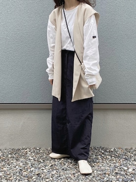 えだ( ¨̮ )さん（レディース・155cm）の秋コーディネート