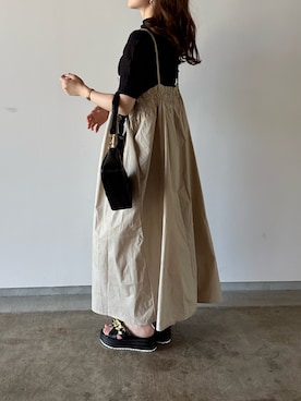 「Coming soon…」｜えだ( ¨̮ )さん（レディース・155cm）の夏コーディネート