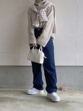 えだ( ¨̮ )さん(レディース・155cm)の春コーディネート
