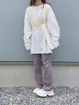 えだ( ¨̮ )さん(レディース・155cm)の秋コーディネート