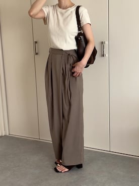 えだ( ¨̮ )さん(レディース・155cm)の秋コーディネート