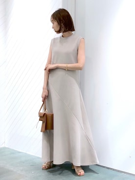 鐘ヶ江真由子さん（レディース・159cm）の夏コーディネート