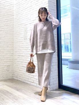 鐘ヶ江真由子さんのコーディネート