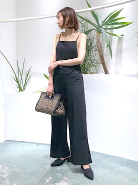 鐘ヶ江真由子さん（レディース・159cm）の秋コーディネート