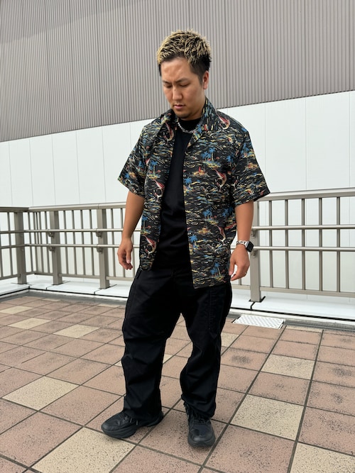 SHORTSLEEVE ALOHA SHIRT MIAMI / 半袖 アロハシャツ マイアミ / AVIREX / アヴィレックス