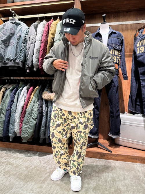 STENCIL JACKET "HAT IN THE RING" / ステンシル ジャケット "ハット イン ザ リング"/ AVIREX / アヴィレックス