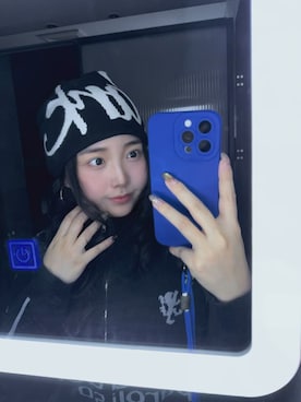 「M（エム）のアイテム」を使った、3點69さん（レディース・158cm）の春コーディネート