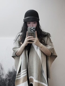 「M（エム）のアイテム」を使った、3點69さん（レディース・158cm）の春コーディネート