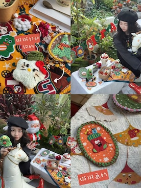 「M（エム）のアイテム（トップス）」を使った、3點69さん（レディース・158cm）の春コーディネート