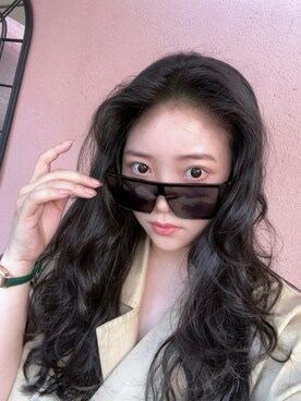 「M（エム）のアイテム」を使った、3點69さん（レディース・158cm）の春コーディネート