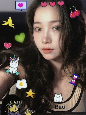 「M（エム）のアイテム（トップス）」を使った、3點69さん（レディース・158cm）の冬コーディネート