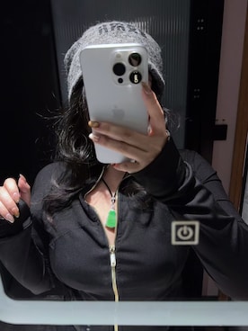 「M（エム）のアイテム（トップス）」を使った、3點69さん（レディース・158cm）の春コーディネート