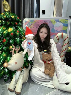 「M（エム）のアイテム」を使った、3點69さん（レディース・158cm）の春コーディネート