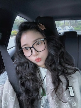 「M（エム）のアイテム（トップス、ホワイト系）」を使った、3點69さん（レディース・158cm）の春コーディネート