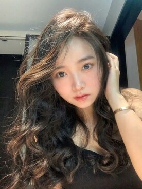 「M（エム）のアイテム」を使った、3點69さん（レディース・158cm）の冬コーディネート