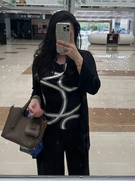 「M（エム）のアイテム（トップス）」を使った、3點69さん（レディース・158cm）の春コーディネート