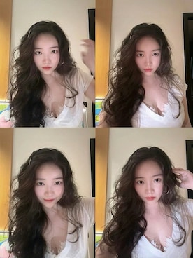 「M（エム）のアイテム」を使った、3點69さん（レディース・158cm）の春コーディネート