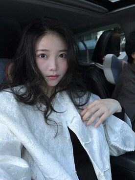 「M（エム）のアイテム（トップス）」を使った、3點69さん（レディース・158cm）の春コーディネート