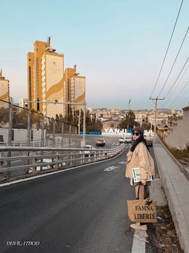 「M（エム）のアイテム（トップス）」を使った、3點69さん（レディース・158cm）の春コーディネート