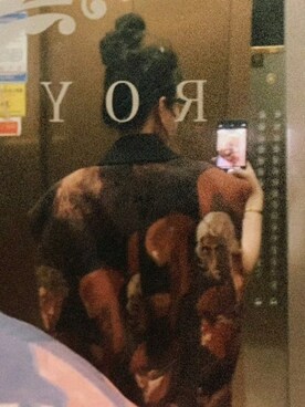 「M（エム）のアイテム」を使った、3點69さん（レディース・158cm）の冬コーディネート