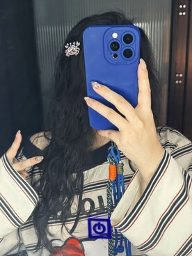 「M（エム）のアイテム（トップス）」を使った、3點69さん（レディース・158cm）の春コーディネート