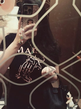 「M（エム）のアイテム（トップス）」を使った、3點69さん（レディース・158cm）の春コーディネート