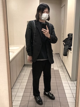 「DISCOVERED（ディスカバード）のアイテム（ジャケット/アウター）」を使った、dallahaさん（メンズ・178cm）の冬コーディネート