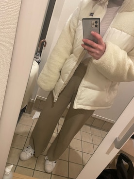 「Java（ジャバ）のアイテム」を使った、KMRさん（レディース・165cm）の冬コーディネート