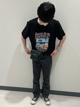 「SHIEN」｜「アイテム（アクセサリー）」を使った、せ～やさん（メンズ・169cm）の夏コーディネート